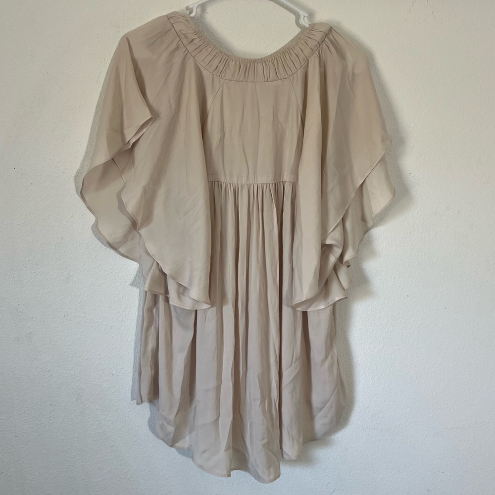 Anthro Flutter Sleeve Top - Picture 6 of 11